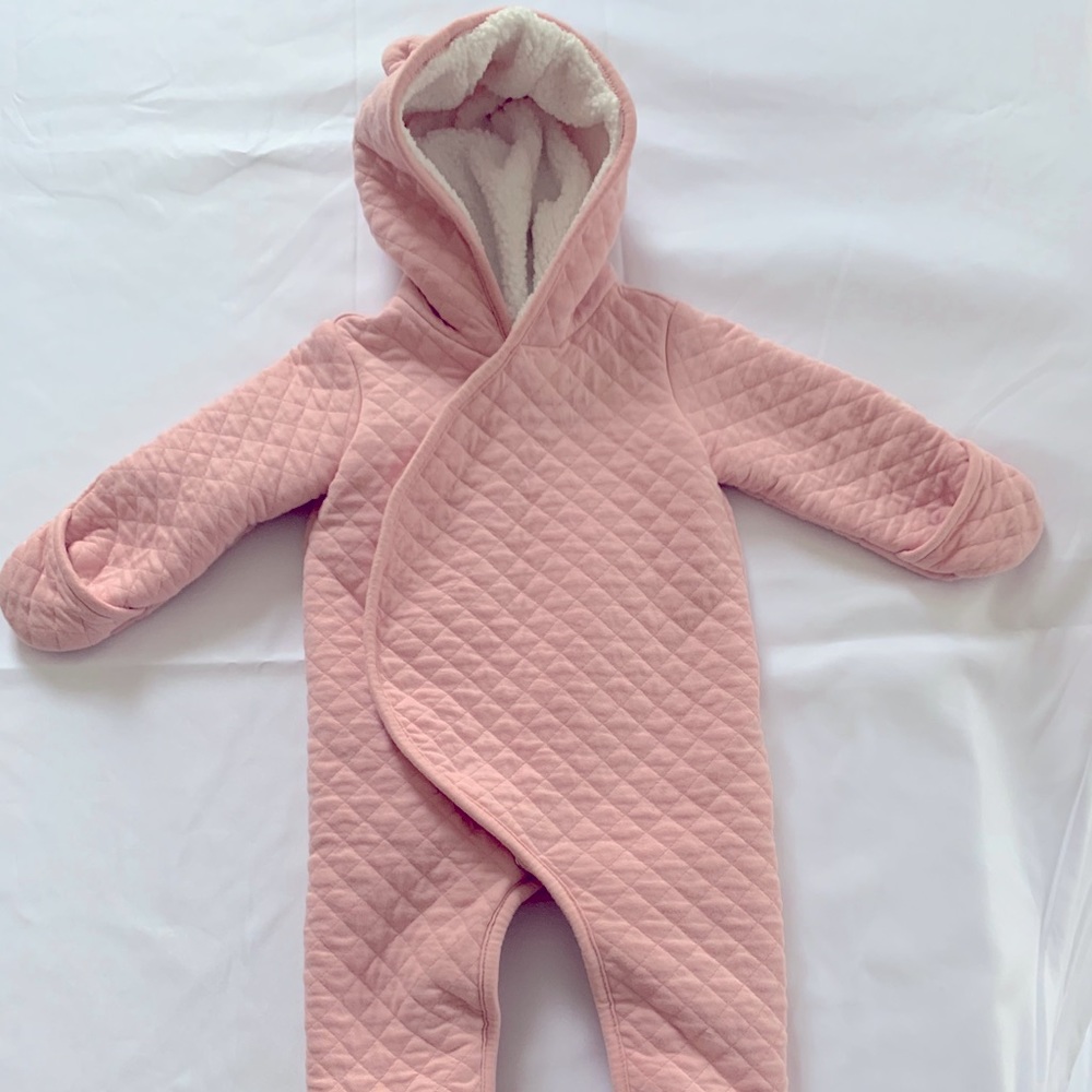 Carter’s Hooded Quilted Bunting - Baby Girl